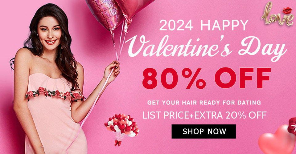 2024 Valentine Day Hair Extensions Sale United Kingdom